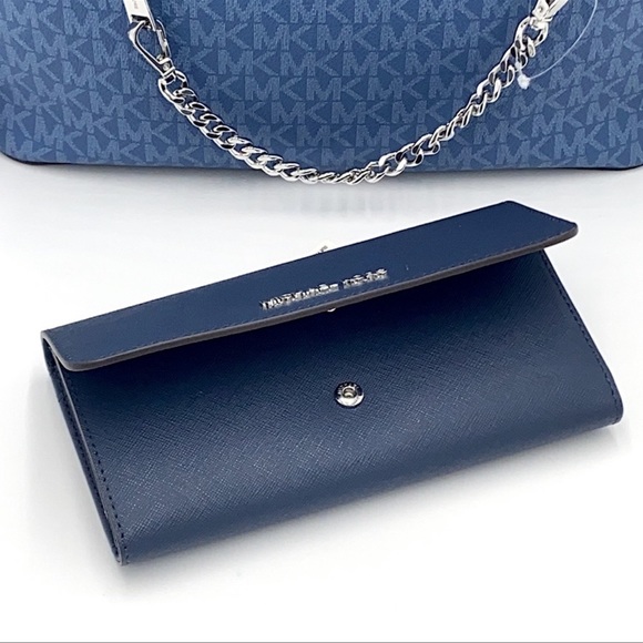 MICHAEL KORS LG CHAIN BACKPACK & SM TZ COINPOUCH - Picture 6 of 16